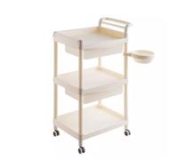 Carrello del salone Salone di bellezza, parrucchiere, scaffale stoccaggio mobile, attrezzature for chirurgia plastica e infermieristica, carrello for attrezzi a spinta manuale