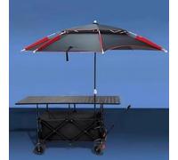 Carrello Del Venditore Di Cibo, Carretti Dei Venditori Ambulanti, Carrello Pieghevole Per Venditori All'aperto, Per Bancarelle Per Aziende, Bancarelle(Black)