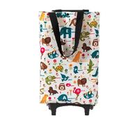 Carrello Della Spesa | Carrello A Mano Rotolante Impermeabile | Carrellino Portatile Per Acquisti E Shopping | per Hotel Ristorante Appartamento Affitto Casa Viaggio Dormitorio 12/200