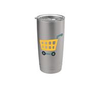 Carrello della spesa Costume Carrello Bicchiere termico in acciaio inox doppia parete