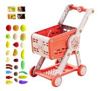 Carrello della spesa giocattolo per bambini | Fai finta carrello della spesa - Negozio di per la spesa per ordinare l'apprendimento del bambino dai 1 ai 3 anni in su
