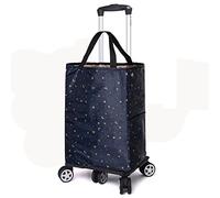 Carrello della spesa leggero a 5 ruote, capacità 20 kg, borsa termica per la spesa, trasporto e conservazione senza sforzi, carrello della spesa in alluminio per una facile spesa