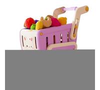 Carrello della spesa per bambini - Set di giocattoli per trolley, struttura del robusta e di lunga durata, manubrio ďi facile presa, ruote la mobilità fluide | Carrello portaspesa bambini il