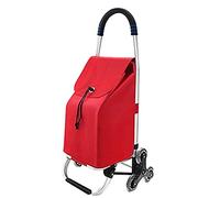 Carrello della spesa pieghevole leggero - Carrello portatile per la spesa per uso quotidiano - Design compatto per una facile conservazione e trasporto