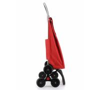 Carrello della spesa Rolser Akanto MF 6 ruote pieghevole 43 L rosso