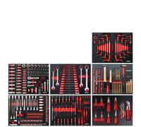 Carrello Depositi Set Con 7 Depositi Di Imbottitura Vagone Attrezzi 71011