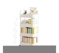 Carrello Di Arrotolamento Di Stoccaggio | Carta Di Servizio Di Servizio Di Servizio Di Organizzatore Di Carro | Rack Di Stoccaggio Mobile Di 3/4 Con Ruote E Ganci, Carrello Di Snack Per S