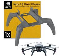 Carrello di atterraggio del drone, 1 set, grigio, compatibile con DJI Mavic e Classic, gambe di atterraggio per proteggere il cardano e il sottoscocca, sottostruttura per atterraggio morbido