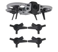 Carrello di atterraggio di estensione per DJI Avata 360, kit di protezione per gambe di atterraggio estese a sgancio rapido, altezza aumentata fino a 2,6 cm, per accessori drone DJI Avata 360 (nero)