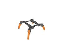 Carrello di atterraggio per DJI Mini 2/SE, kit esteso pieghevole portatile, maggiorato di 32 mm, per prevenire lo sporco dannoso, protezione per le gambe (arancione)