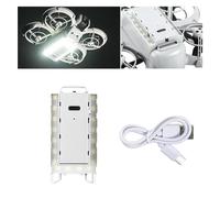 Carrello di atterraggio per drone DJI Neo, luce di volo notturna a LED ricaricabile per DJI Neo Drone, supporto leggero e luminoso con staffa