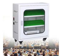 Carrello di ricarica mobile con slot multipli per una soluzione di ricarica efficiente e organizzata del dispositivo