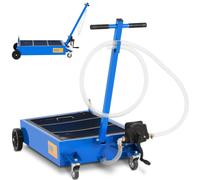 Carrello di scarico per cambio olio con pompa manuale 20 l/min 55 l