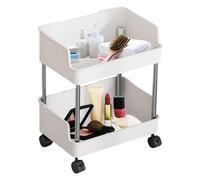Carrello di servizi pubblici - Carrello portaoggetti per pavimenti | Scaffali mobili multilivello su ruote, carrello portaoggetti a cuscinetto multifunzionale, carrello