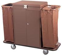 Carrello di Servizio Carrello Portaoggetti per Hotel Carrello per Biancheria Cesto per Biancheria Resistente su Ruote Carrello per Lavanderia Commerciale Carrelli per La Pulizia con Ruote, Salvasp