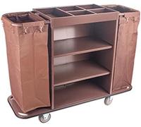 Carrello di Servizio Carrello Portaoggetti per Hotel Carrello per Biancheria Cesto per Biancheria Resistente su Ruote Carrello per Lavanderia Commerciale Carrelli per La Pulizia con Ruote, Salvasp