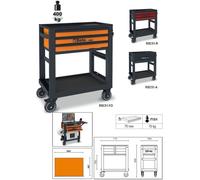Carrello Di Servizio Con 3 Cassetti - BetaRSC RSC51