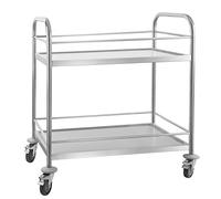 Royal Catering Carrello di servizio - 2 Mensole - 50 kg RCBW 2