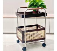 Carrello di stoccaggio con ruote Trolle di trucco per la lavanderia