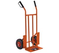 Carrello due ruote in acciaio portapacchi portasacchi 200 kg Brixo Basic Plus