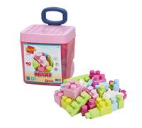 Carrello Ecoiffier Maxi 40 Grandi Mattoncini Blocchi Costruzione Bambini 12+