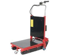 Carrello elettrico per salire le scale, carrello cingolato resistente, per spostare mobili ed elettrodomestici, con binari alimentati per un facile sollevamento e trasporto