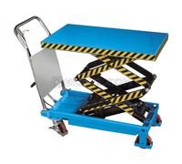 CARRELLO ELEVATORE A DOPPIO PANTOGRAFO REGOLABILE 500 KG FERVI 0467