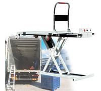 Carrello elevatore a forbice singola, altezza di sollevamento 102 cm, piattaforma del carrello elevatore idraulico, tavolo elevatore elettrico a forbice, per lo scarico sicuro delle merci e l'uso