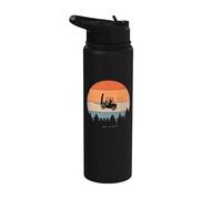 Carrello elevatore | Carrello elevatore volante | Retro carrello elevatore Stainless Steel Insulated Water Bottle