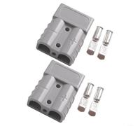 Carrello elevatore industriale industriale 50A 600V Quick Connect carrello | Rame placcato argento, alta conducibilità, meccanismo di bloccaggio sicuro, adatto a sistemi 50A, grado industriale