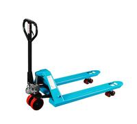 Carrello Elevatore Manuale con Forche Rinforzate, Carrello Sollevatore a Doppia Valvola, per Magazzini e Uso Industriale(47.2x27.0 in/120x68.5 cm)