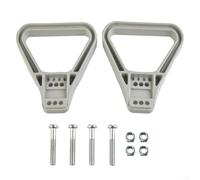 Carrello elevatore per batteria Connettore Maniglia 2 Pack 120A 175A 600V per collegamento veloce e affidabile della batteria nei carrelli elevatori (175A, grigio)