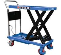 CARRELLO ELEVATORE PIATTAFORMA MOBILE MANUALE A FORBICE SINGOLA SOLLEVAMENTO A PEDALE PORTATA KG 500 CATOCCIMACCHINE 05.084.35