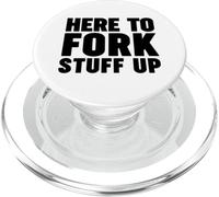 Carrello elevatore qui per la roba della forcella Up PopSockets PopGrip per MagSafe