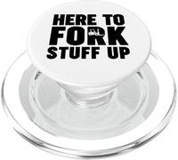 Carrello elevatore qui per la roba della forcella Up PopSockets PopGrip per MagSafe