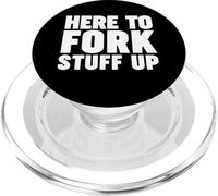 Carrello elevatore qui per la roba della forcella Up PopSockets PopGrip per MagSafe