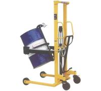 Carrello Elevatore Sollevatore Manuale a Colonna Porta Fusti Portata Kg350 N1SFF