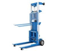 Carrello elevatore, transpallet, paranco a verricello, portatile e pieghevole, capacità di carico di 350-550 libbre, ideale for magazzini, fabbriche, biblioteche(BC-500lb/227kg)