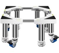 Carrello for elettrodomestici mobile Supporto for lavatrice Base for frigorifero mobile Supporto for frigorifero e congelatore mobile con ruote bloccabili Spostamento di elettrodomestici Asciugatrice