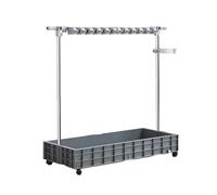 Carrello For La Pulizia Con Gancio For For Mocio, Supporto For Scopa E, Bifacciale, Uso(9tow11hooks)