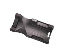 Carrello For Meccanico Con Poggiatesta Morbido Imbottito, For Garage A Basso Profilo Stampato A Soffiaggio, 6 Ruote Girevoli E Vassoi For Attrezzi, Capacità Di 330 Libbre(Black,91.8x42.8x9.4cm)