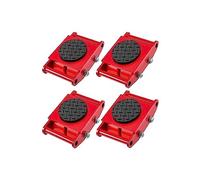 Carrello for pallet da carico industriale da 4 pezzi 6T / piccoli serbatoi for il trasporto/pattini da carico in movimento con tappo di rotazione a 360 gradi