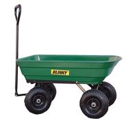 Blinky Carrello Argo in acciaio – 4 ruote, ribaltabile – 75 l