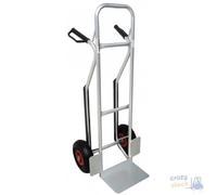 CARRELLO IN ALLUMINIO PER CASSE RUOTE PNEUMATICHE PORTATA KG 110