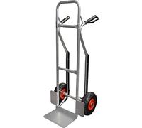 CARRELLO IN ALLUMINIO PER CASSE RUOTE PNEUMATICHE PORTATA KG 110