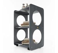 Carrello in legno multistrato in betulla per centro estetico spa massaggi centro benessere Enea