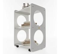 Carrello in legno multistrato in betulla per centro estetico spa massaggi centro benessere Enea