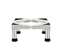 Carrello Lavatrice Base per lavatrice e asciugatrice, supporto per frigorifero regolabile, altezza 4/6/8/10 pollici, lunghezza base lavatrice 20-29 pollici, supporto per lavastoviglie, previ