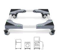 Carrello Lavatrice con 4 Ruote con Bloccaggio Carico Pesante 200KG Base
