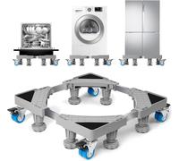 Carrello Lavatrice Con Ruote A 4 Ruote Da 8 Piedi Base Per Lavatrice Adatta Per